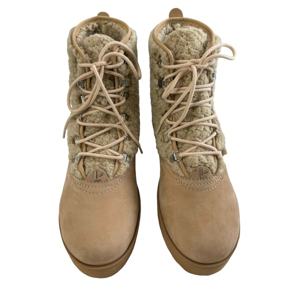 Larroude Vail Faux Fur Waterproof Boots Women’s Size 9 - Picture 6 of 16